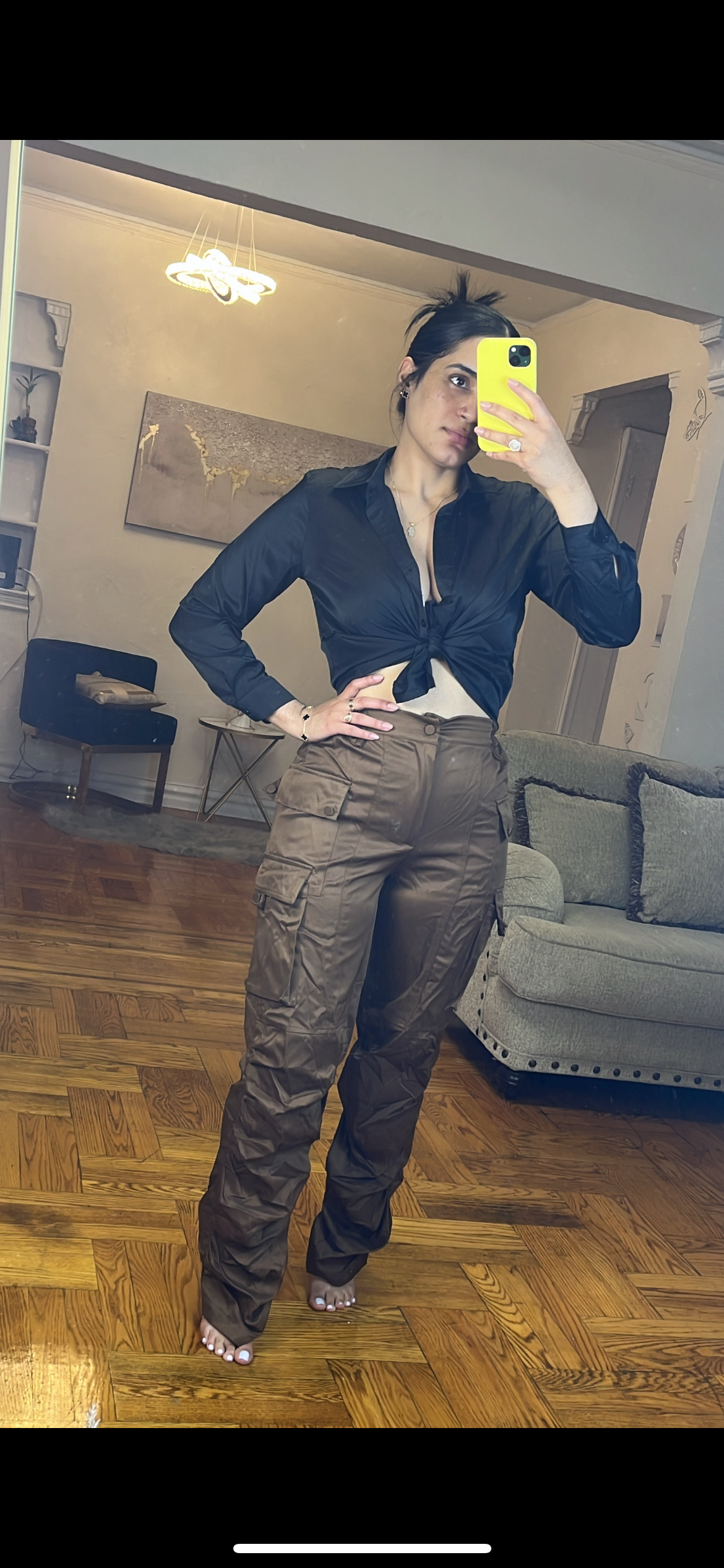 Rushed pants