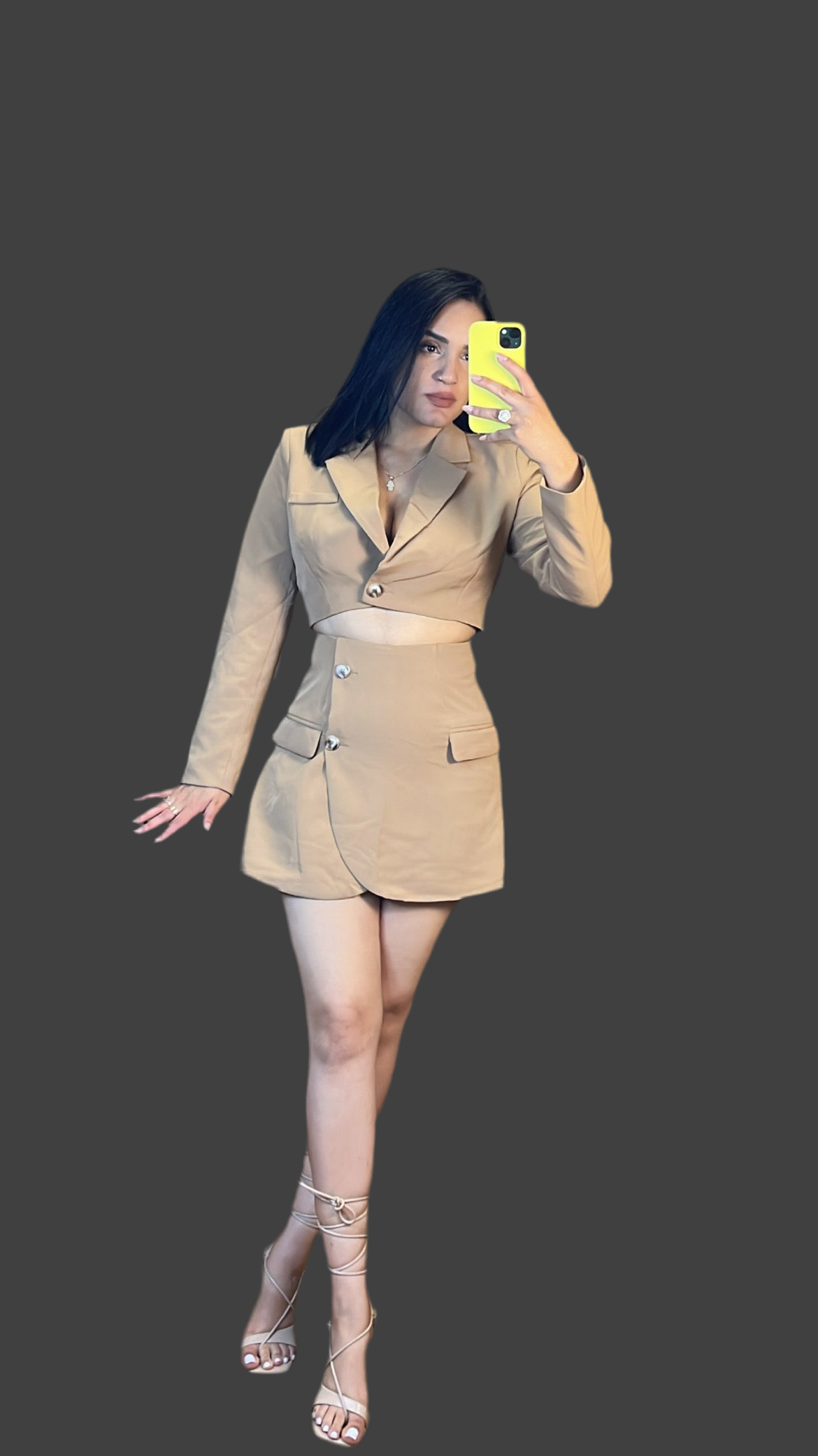 Short skirt set