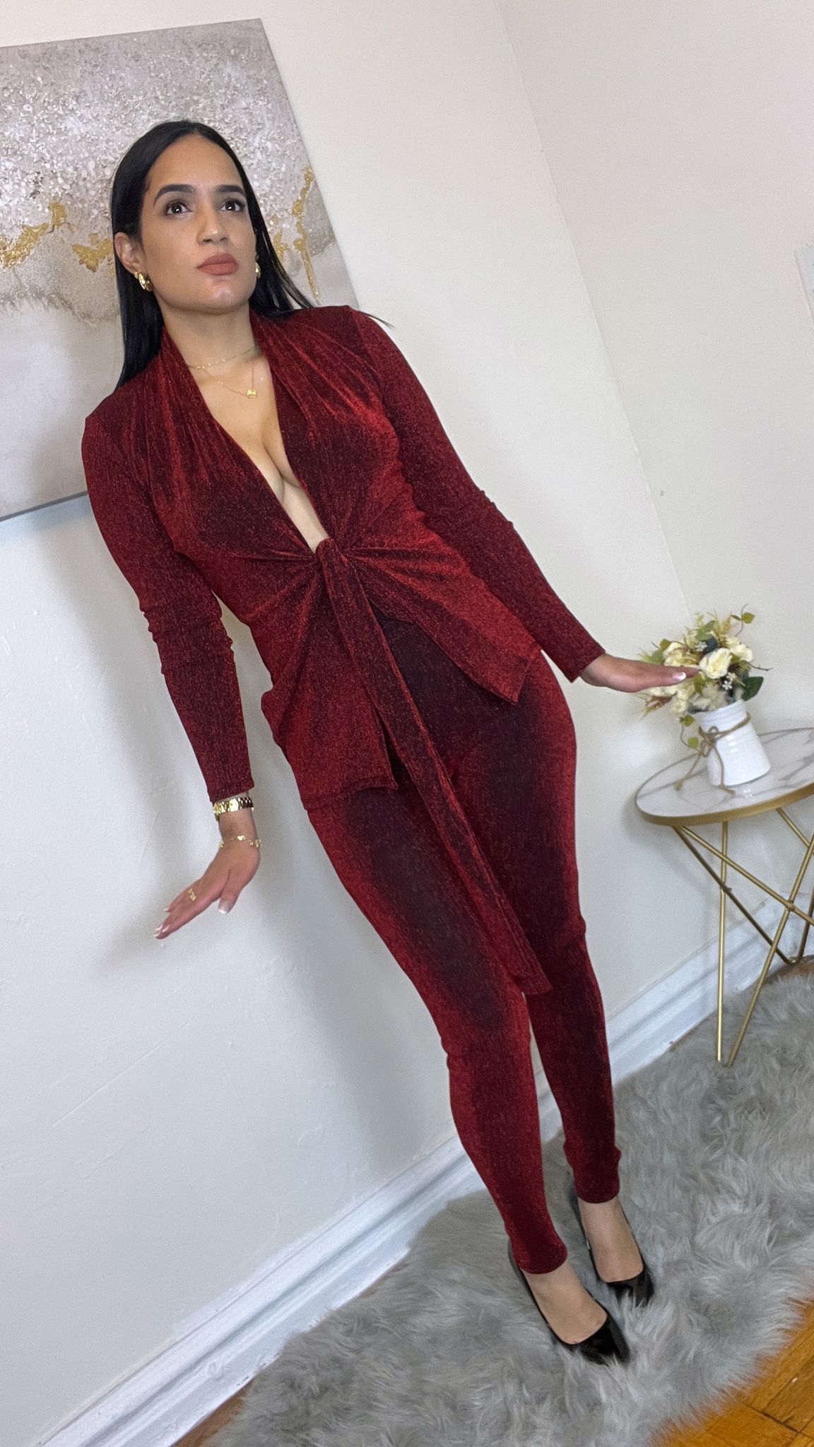 Red valentine’s Party Set