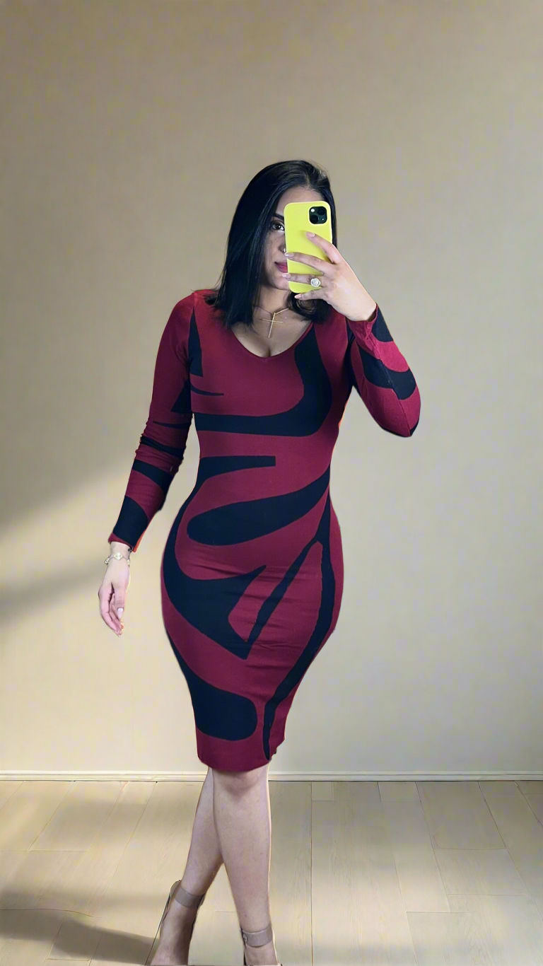 Leopard Elegant dress