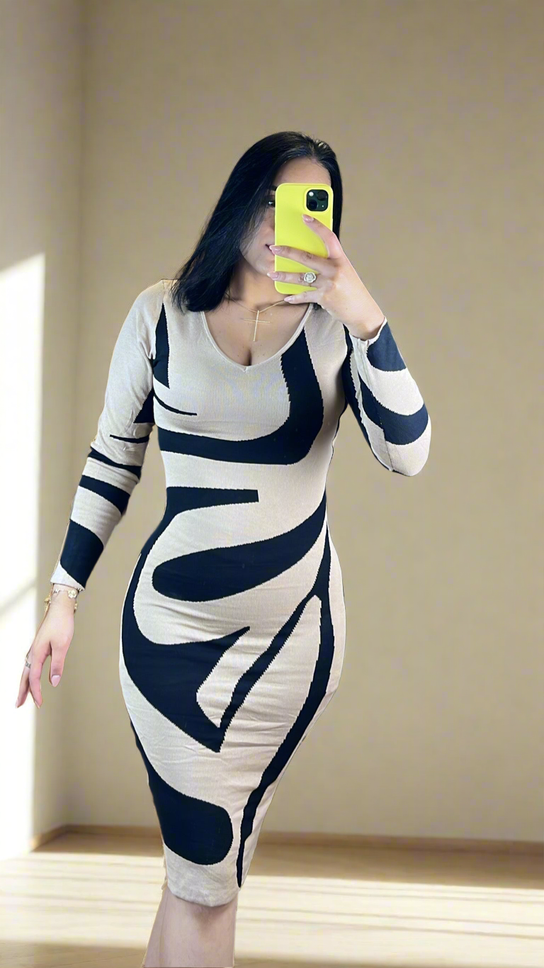 Leopard Elegant dress