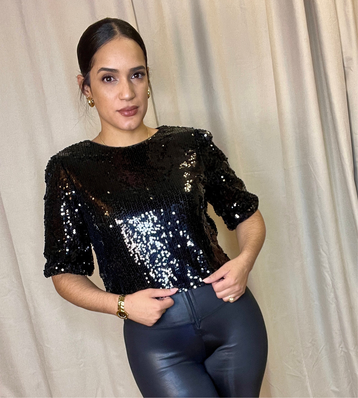 Sequins Chic Top