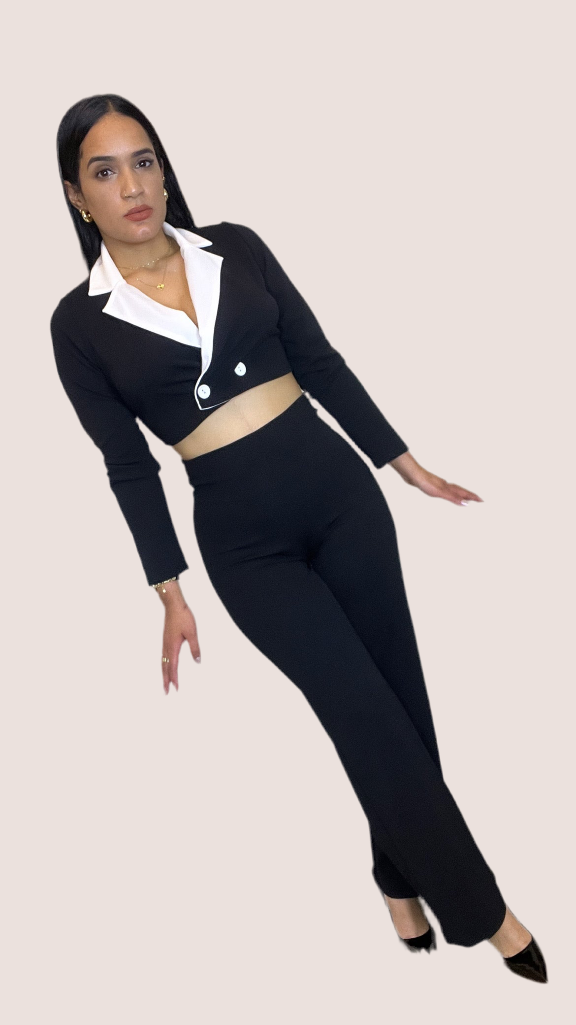 Elegant black set