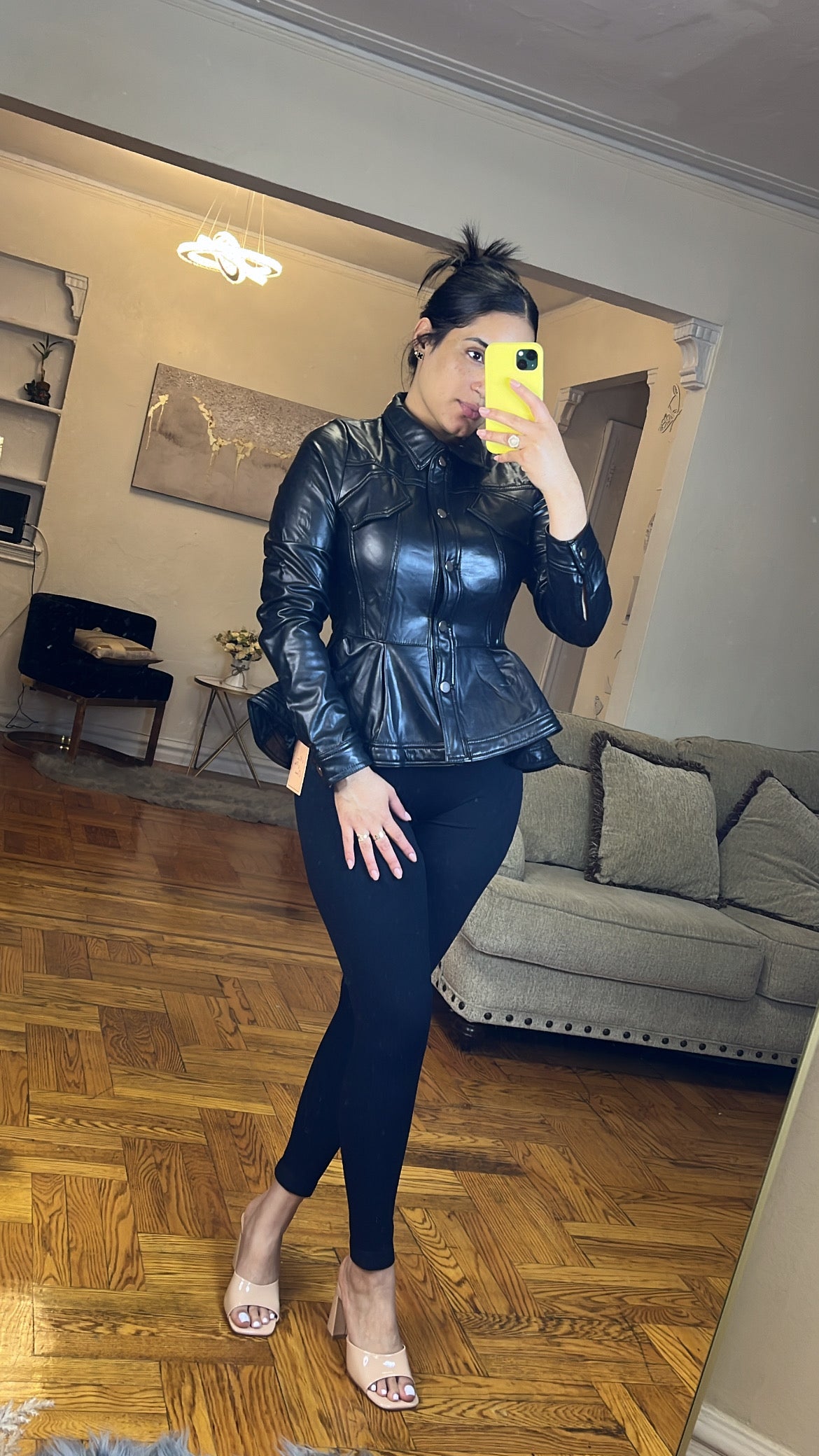 leather jacket